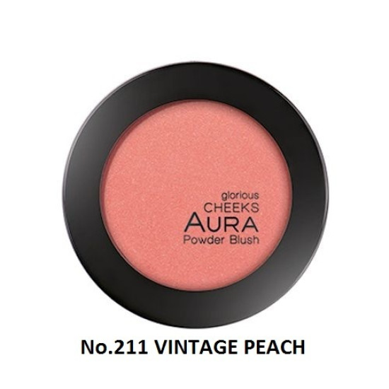 Aura Glorious Cheeks Powder Blush - Руж за лице