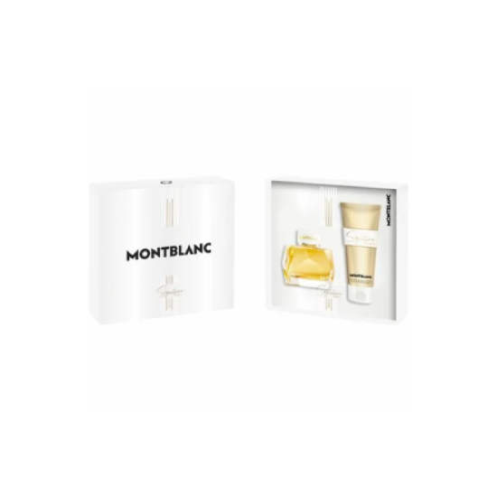 Mont Blanc Signature Absolue EDP 50ml + Body Lotion 100ml For Women