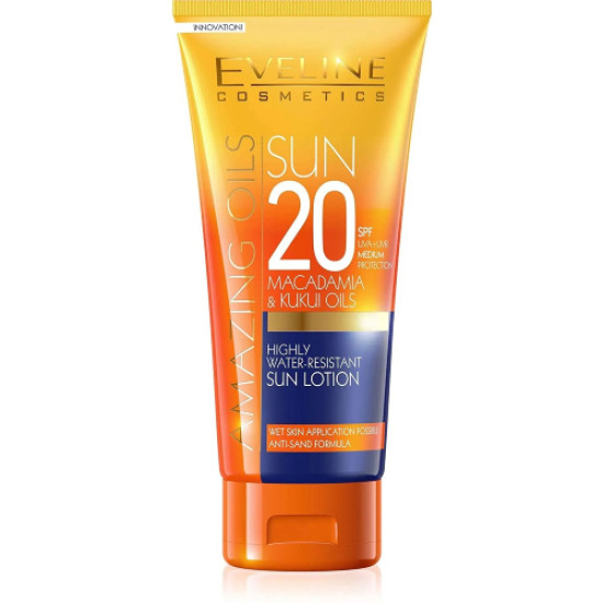 Sun Amazing Oils SPF 20 - Слънцезащитно мляко за тяло с SPF 20