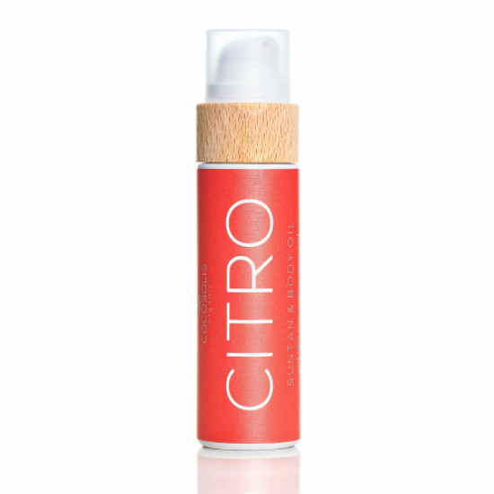 Citro Suntan & Body Oil - Био масло за лице и тяло за бърз и наситен тен на плажа и в солариума
