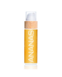 Ananas Suntan & Body Oil - Био масло за лице и тяло за бърз и наситен тен на плажа и в солариума
