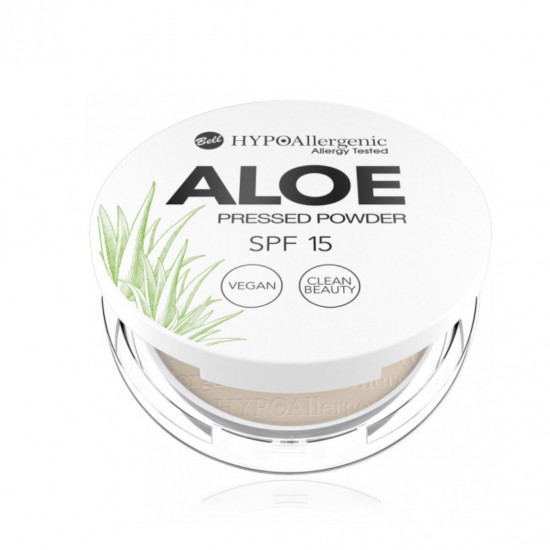 Bell HYPOAllergenic - Алое Компактна пудра SPF 15 Bell HYPOAllergenic - Алое Компактна пудра SPF 15