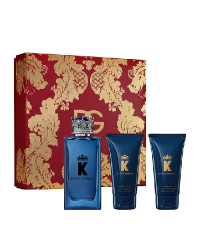 D&G K 100ml EDP + 50ml After Shave Balm + 50ml Shower GEl