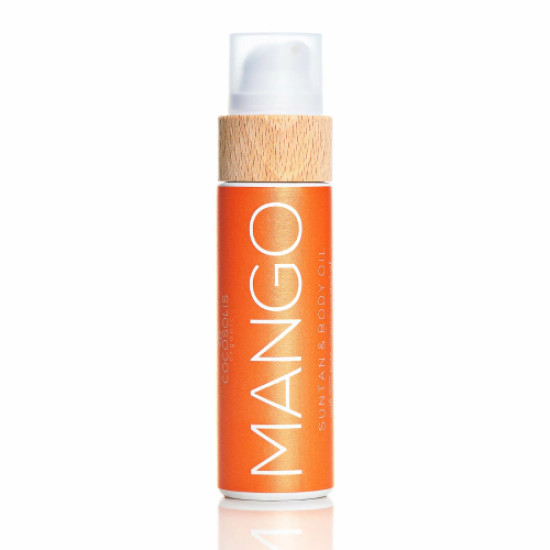 Mango Suntan & Body Oil - Био масло за лице и тяло за бърз и наситен тен на плажа и в солариума