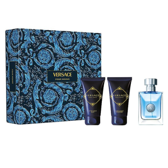 Versace Pour Homme EDT 50ml + After Shave Balm 50ml + Shower Gel 50ml