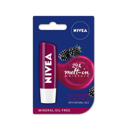 Nivea - Балсам за устни с къпина