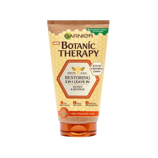 Botanic Therapy Honey & Beewax - Възстановяващ крем за много увредена коса
