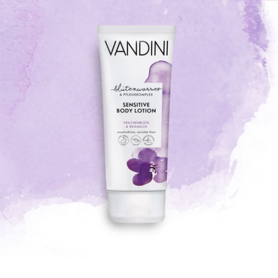 Sensitive Body Lotion - Лосион за тяло Виолетка & Оризово мляко Sensitive Body Lotion - Лосион за тяло Виолетка & Оризово мляко