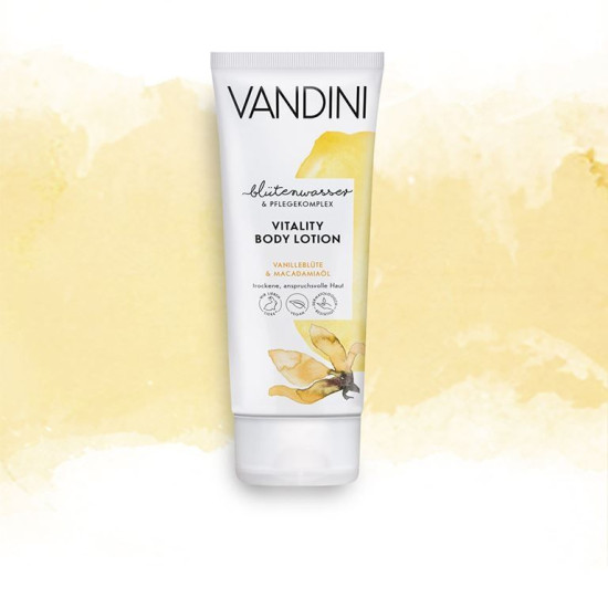 Vitality Body Lotion - Лосион за тяло Ванилия & Макадамия Vitality Body Lotion - Лосион за тяло Ванилия & Макадамия