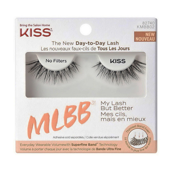 Kiss MLBB My Lash But Better - Изкуствени мигли от естествен косъм