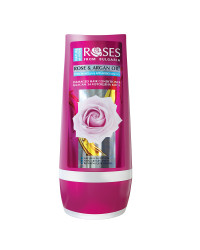 Roses - Балсам за изтощена и суха коса натурална розова вода и арганово масло