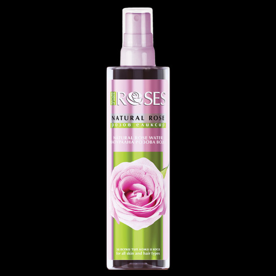 Natural Rose  - Натурална розова вода за всякакъв тип кожа, спрей