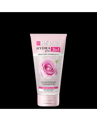 Roses Hydra Plus 3in1 - Мицеларен измиващ гел за чувствителна кожа