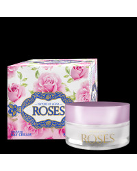 Roses - Витализиращ дневен крем с натурална розова вода