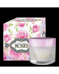 Roses - Интензивен дневен крем за лице с розова вода