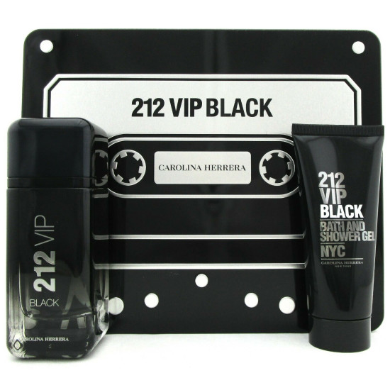 Carolina Herrera 212 VIP Black 100ml.+ Shower Gel 100 ml. For Men