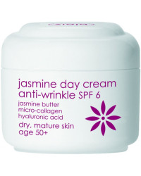 Jasmine Anti-Wrinkle Day Cream SPF 6 50+ - Дневен крем за лице с анти-ейдж ефект с екстракт от жасмин 50+ - 50мл.