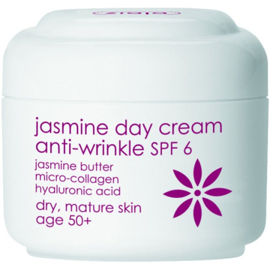 Jasmine Anti-Wrinkle Day Cream SPF 6 50+ - Дневен крем за лице с анти-ейдж ефект с екстракт от жасмин 50+ - 50мл.