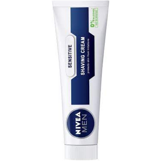 Nivea Men Sensitive Shaving Cream - Крем за бръснене за чувствителна кожа