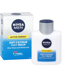 Nivea Men Active Energy - Ревитализиращ балсам 2в1 за след бръснене за мъже