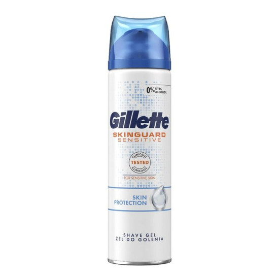 Gillette Skinguard Sensitive -  Гел за бръснене за мъже с чувствителна кожа