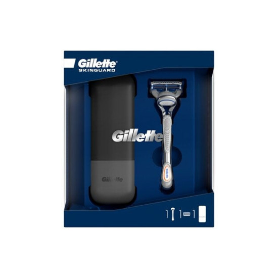 Комплект Gillette Skinguard - Самобръсначка + калъфче за пътуване