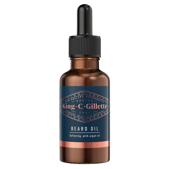 Gillette Beard Oil - Олио за брада с растителни масла, обогатено с арган