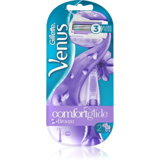 Venus ComfortGlide Breeze 3 - Самобръсначка с резервни остриета 2 бр