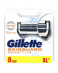 SkinGuard Sensitive Razor XL - Резервни ножчета 8 броя  за чувствителна кожа