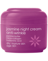 Jasmine Anti-Wrinkle Night Cream 50+ - Нощен крем за лице с анти-ейдж ефект с екстракт от жасмин 50+ - 50мл.