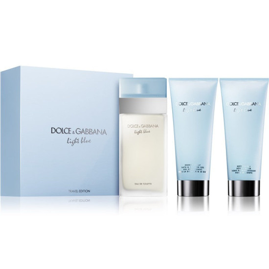 D&G Light Blue 50 ml.+ Body Cream 50 ml. + Shower Gel 50ml. For Women D&G Light Blue 50 ml.+ Body Cream 50 ml. + Shower Gel 50ml. For Women