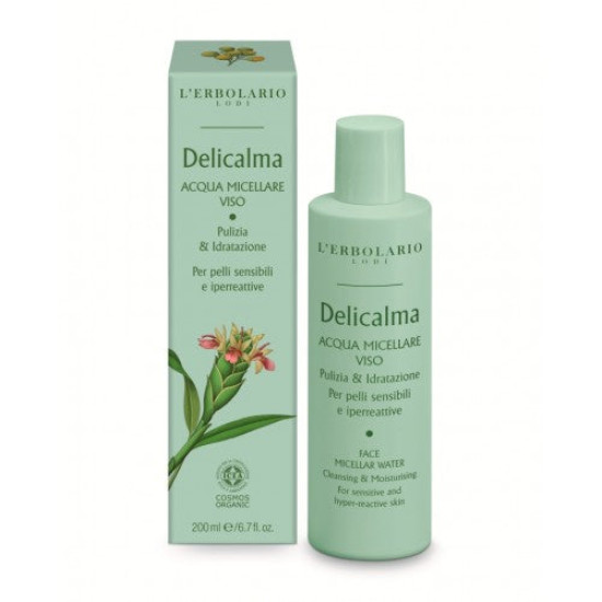 Delicalma Face Micellar Water - Мицеларна вода за лице за чувствителна и хипер-реактивна кожа - 200мл.