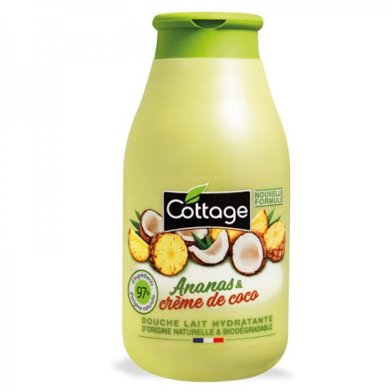 Cottage Ananas & Crème de Coco - Крем душ за тяло с аромат на ананас и кокос
