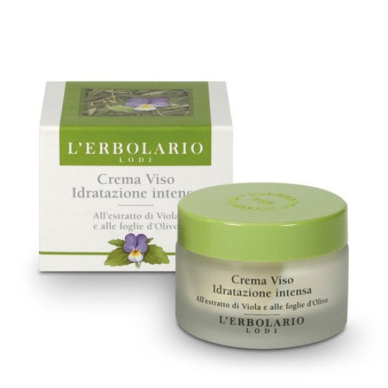 Intensive Moisturising Face Cream with extract of Violet and Olive leaves - Хидратиращ крем за лице с листа от теменужка - 50мл.