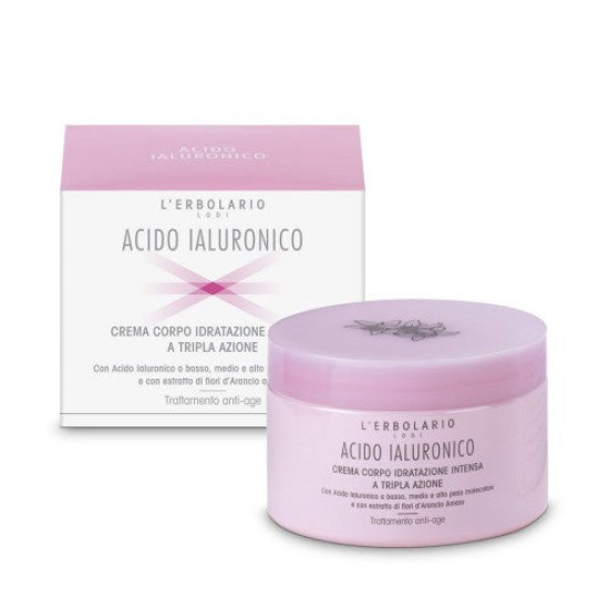 Hyaluronic Acid Triple Action Moisturising Body Cream - Хиалуронова киселина - Интензивно хидратиращ крем за тяло - 200мл.