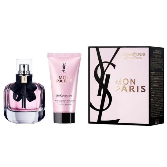 YSL Mon Paris 50 ml.+ Body Lotion 50 ml. For Women