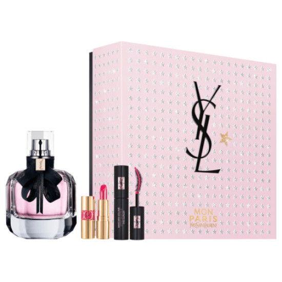 YSL Mon Paris 50 ml.+ Mini Volume Mascara 2 ml.+Lipstick 1.4 ml. For Women