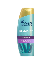 Derma X Pro Strength - Подсилващ шампоан против пърхот за сух скалп и чуплива коса