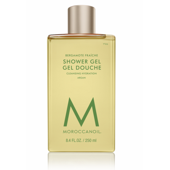 Body Shower Gel Bergamote Fraiche - Душ гел за почистване и хидратиране на кожата с цитруси и мента