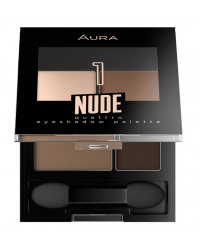 Aura Eyeshadow palette - Палитра сенки за очи с 4 цвята + апликатор