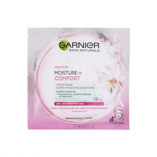 Moisture+Comfort Tissue Mask - Маска за лице за суха и чувствителна кожа