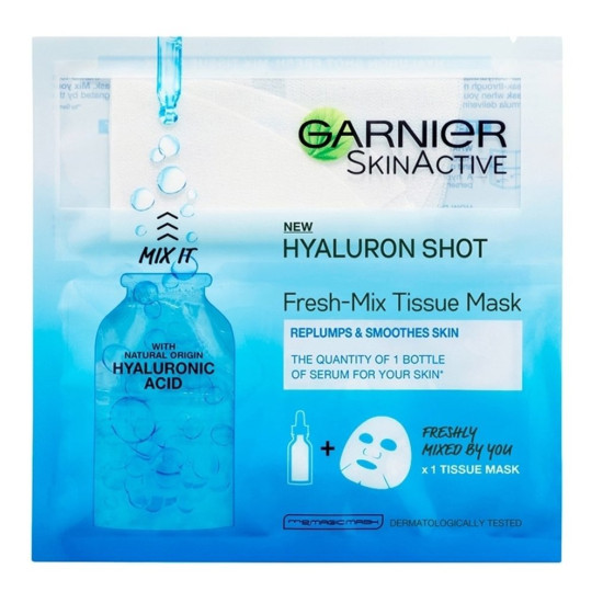 Hyaluron Shot Fresh-Mix Tissue Mask - Маска за лице с хиалуронова киселина