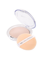 Seventeen Natural Silky Transparent Compact Powder - Компактна пудра за лице