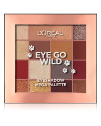 Eye Go Wild Eyeshadow Mega Palette - Сенки за очи с 16 цвята