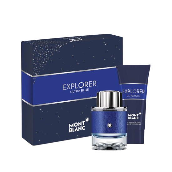 Mont Blanc Explorer Ultra Blue 60ml + 100ml Shower Gel For Men Mont Blanc Explorer Ultra Blue 60ml + 100ml Shower Gel For Men