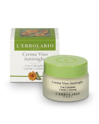 Anti-Wrinkle Face Cream with Marigold, Carrot and Ginseng - Крем за лице против бръчки с невен и морков - 30мл.