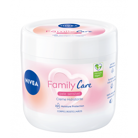 Family Care - Лек хидратиращ крем за тяло, лице и ръце