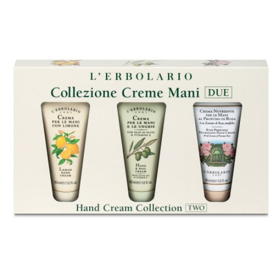 Hand Cream Collection Two - Колекция крем за ръце (лимон, маслина, роза)