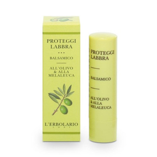 Lip Balm with Olive and Tea Tree - Защитен балсам за устни с маслина и чаено дърво - 4,5мл.