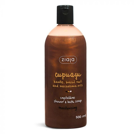 Cupuasu Crystalline Shower & Bath Soap - Регенериращ душ гел за тяло и пяна за вана с масло от купуасу - 500мл.